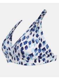 Μαγιό top Τρίγωνο Rock Club - Dreams print - Bikini για μεγάλο στήθος - Cup E