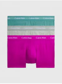 Ανδρικά boxer Calvin Klein - 3 Χρώματα - Λευκό logo - 3 pack
