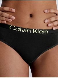 Γυναικείο String  Calvin Klein - Μαύρο Thong - Sunny Lime logoΓυναικείο String  Calvin Klein - Μαύρο Thong - Sunny Lime logo