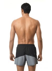 MED Ανδρικό Μαγιό - Σορτς REFLEX - Μαύρο με γκρι