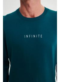 Ανδρική φόρμα σπιτιού Vamp - Περόλ -  Homewear Set - Cotton