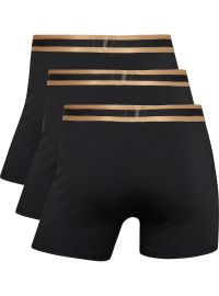 Ανδρικό boxer CR7- Βαμβακερό - Μαύρο - Δίχρωμο λάστιχο - 3 Pack