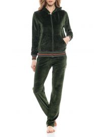 Γυναικεία Φόρμα Pink Label - Με ζακέτα - Βελουτέ λαδίΓυναικεία Φόρμα Pink Label - Με ζακέτα - Βελουτέ λαδί