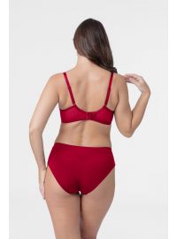 Σουτιέν Dorina ARA - 1+1 ΔΩΡΟ - Κόκκινο - Μαύρο - Μεγάλα μεγέθη - Cup E