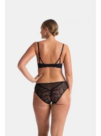 Σουτιέν Dorina ESME - Μαύρο Push Up - Δαντέλα - Cup B