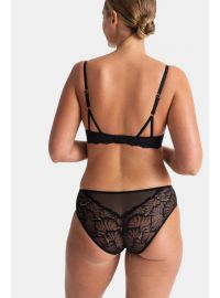 Σουτιέν Dorina ESME - Μαύρο Push Up - Δαντέλα - Cup B