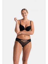 Σουτιέν Dorina ESME - Μαύρο Push Up - Δαντέλα - Cup B