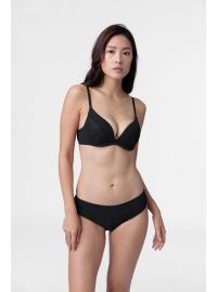 Σουτιέν Push Up Dorina KELSEA - Μαύρο δαντέλα & Ιβουάρ - 1+1 ΔΩΡΟ - Cup B