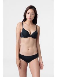 Σουτιέν Push Up Dorina KELSEA - Μπορντό δαντέλα & Μαύρο - 1+1 ΔΩΡΟ - Cup B