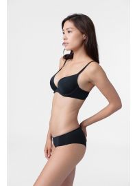 Σουτιέν Push Up Dorina KELSEA - Μπορντό δαντέλα & Μαύρο - 1+1 ΔΩΡΟ - Cup B