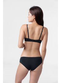 Σουτιέν Push Up Dorina KELSEA - Μπορντό δαντέλα & Μαύρο - 1+1 ΔΩΡΟ - Cup B