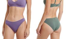 Γυναικείο slip Walk - Μονόχρωμα Brief - Ίνες bamboo - 2 pack