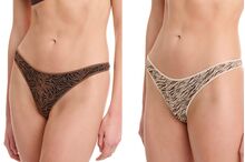 Γυναικείο String slip Walk - Multicolor - Ίνες bamboo - 2 pack - Regular Fit - Lycra