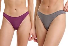 Γυναικείο Brazil slip Walk - Multicolor - Ίνες bamboo - 2 pack - Regular Fit - Lycra