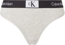 Γυναικείο String  Calvin Klein - Γκρι -  Μαύρο λάστιχο