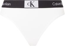 Γυναικείο String  Calvin Klein - Λευκό -  Μαύρο λάστιχο