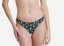 Γυναικείο brazil slip Walk - Multicolor Brief από ίνες bamboo - 2 pack