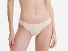 Γυναικείο brazil slip Walk - Μπεζ Brief από ίνες bamboo - 2 pack