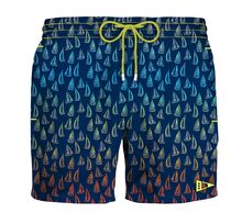Ανδρικό Μαγιό Johnny Brasco - Navy Shorts - Print βάρκες