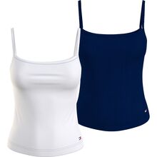 Γυναικείο Φανελάκι Tommy Hilfiger - Βαμβακερό - Ψιλή Τιράντα - 2Pack