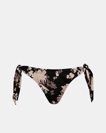 Μαγιό σλιπ Rock Club - Peony Print - Μπικίνι με κορδόνι - Κανονικό