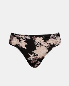 Μαγιό slip Rock Club - Peony print - Μπικίνι με σούρες