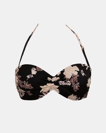 Μαγιό Σουτιέν Strapless Rock Club - Peony Print Bikini