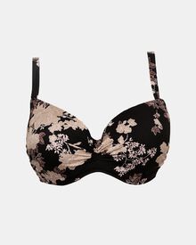Μαγιό top Rock Club - Peony print - Bikini για μεγάλο στήθος - Cup E