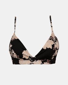 Μαγιό top Rock Club - Peony print - Bikini Τρίγωνο με Λάστιχο - Cup C