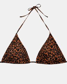 Μαγιό τρίγωνο Rock Club - Leo print - Τοπ Bikini - Plus Size