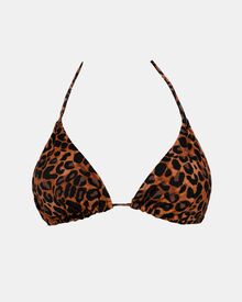 Μαγιό τρίγωνο Rock Club - Leo print - Τοπ Bikini - Regular Fit - Lycra