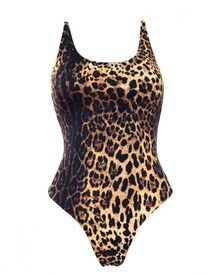 Γυναικείο μαγιό ολόσωμο Rock Club - Animal print - Κανονικό