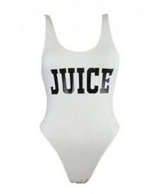 Γυναικείο μαγιό ολόσωμο Rock Club - Αθλητικό λευκό - Ψηλό κόψιμο