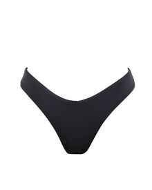 Μαγιό slip Rock Club - Ψηλό κόψιμο - Mix and Match σλιπ - Μαύρο