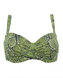 Μαγιό Strapless Rock Club - Bikini Snake - Μεγάλο στήθος - Cup D