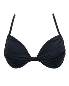 Μαγιό top Rock Club - Push Up - Μαύρο Bikini - Cup C