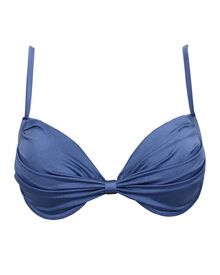 Μαγιό top Rock Club - Push Up - Μπλε Bikini - Cup C