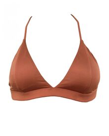 Μαγιό τρίγωνο Rock Club - Bronze - Τοπ Bikini - Σταθερό cup C