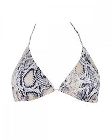 Μαγιό τρίγωνο Rock Club - Snake Print - τοπ Bikini - Cup B/C