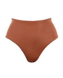 Ψηλόμεσο μαγιό brazil Rock Club - Mix and Match σλιπ - Lurex Bronze
