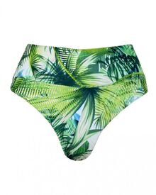 Ψηλόμεσο μαγιό slip Rock Club - Bali print - Mix and Match - Barazil