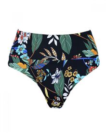 Ψηλόμεσο μαγιό slip Rock Club - Φλοράλ - Mix and Match - Barazil