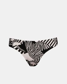 Γυναικείο  Μαγιό slip Rock Club - Macacao print- Mix and Match - Χωρίς ραφές - Regular Fit - Lycra