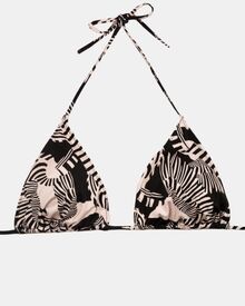 Γυναικείο Μαγιό τρίγωνο Rock Club - Macacao print - Τοπ Bikini - Plus Size - Lycra