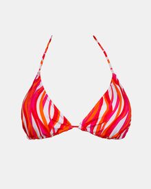 Γυναικείο Μαγιό τρίγωνο Rock Club - Waves print - Τοπ Bikini - Regular Fit - Lycra