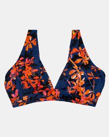 Γυναικείο Μαγιό Crop Top Rock Club - Orchid Bikini κρουαζέ - Plus Size - Lycra