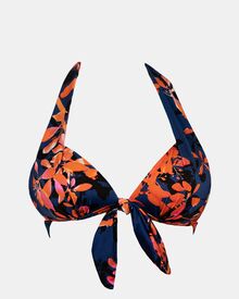 Γυναικείο Μαγιό Push Up τρίγωνο Rock Club - Orchid print - Bikini - Regular Fit - Lycra - Cup B