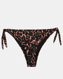 Γυναικείο Μαγιό slip Plus Size Rock Club - Animal Print - Μπικίνι δετό - Lycra