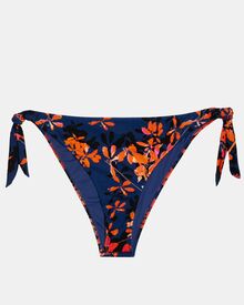 Γυναικείο Μαγιό slip Plus Size Rock Club - Orchid Print - Μπικίνι δετό - Lycra