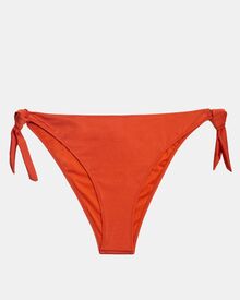 Γυναικείο Μαγιό slip Plus Size Rock Club - Terracotta - Μπικίνι δετό - Lycra